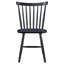 Chaise d'appoint en bois (ensemble de 2)
