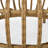Boho Faux Rattan Coffee Table, 29.5" W - Handcrafted Polyethylene Rattan, Indoor/Outdoor Use