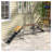PawHut Wooden Dog Agility Ramp with Safety Bar, Non-Slip Surface, Pet Obstacle Course for Backyard Training, Gray