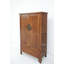 Armoire antique en orme d'angle carré