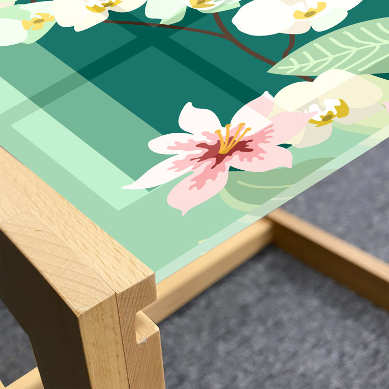 Jaielle Sled Coffee Table, 90cm H x 62cm W x 40cm D