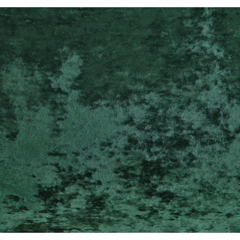 Lux Distressed Velvet Reversible Comforter Set, Queen Comforter + 2 Standard Shams, Forest Green