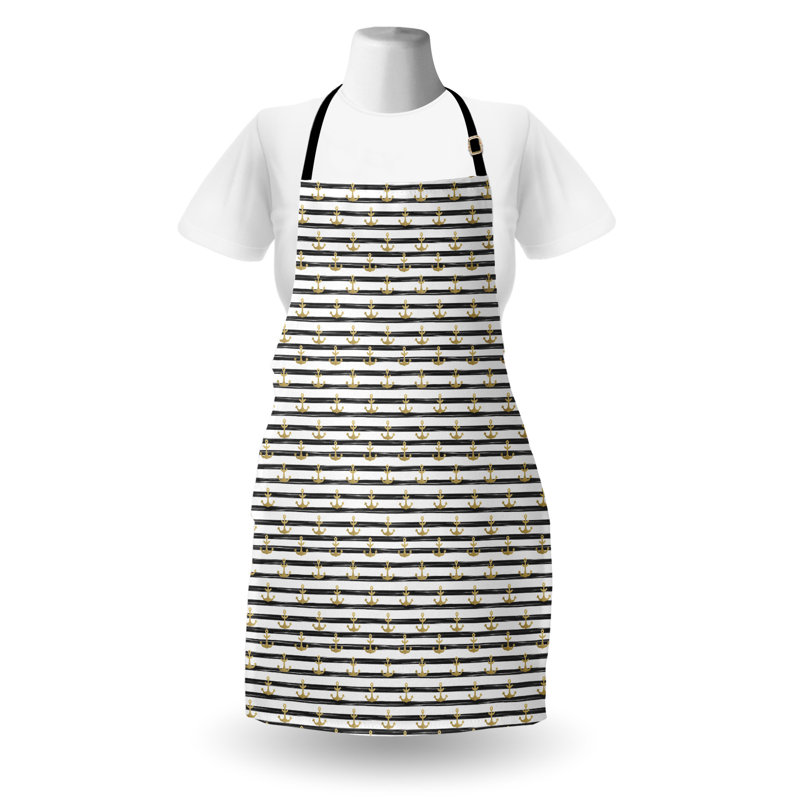 Striped Bib Apron