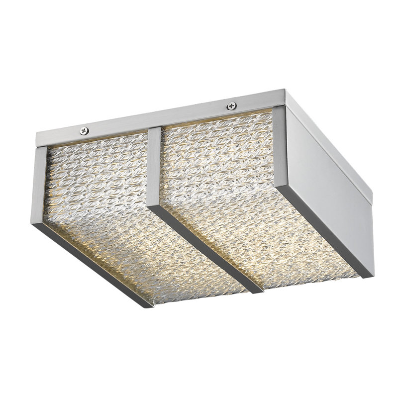 Cermack St. LED Flush Mount, Brushed Nickel