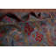 Tapis oriental à motif floral animaux bleu Ziegler
