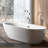 Freestanding Bathtub Faucet with Hand Shower-129589929
