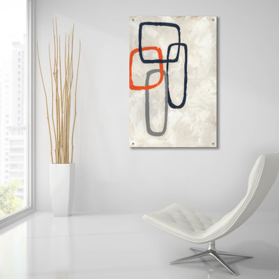  «Capacité 2» par Chariklia Zarris, art mural en verre acrylique, 24 po x 36 po