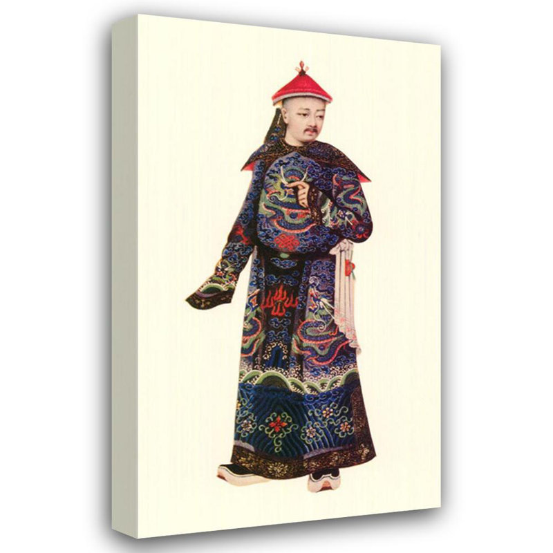 Chinese Mandarin Figure no.7, 48" H x 28" W