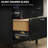 Farmhouse File Cabinet with 4 Drawers Lateral Filing Cabinet, Black-750940507