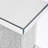 Jouse Glass Top End Table-618434922