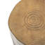 Table d'appoint 16,25 pouces Mgo, table d'appoint en bois peinte à la main pour une utilisation intérieure et extérieure