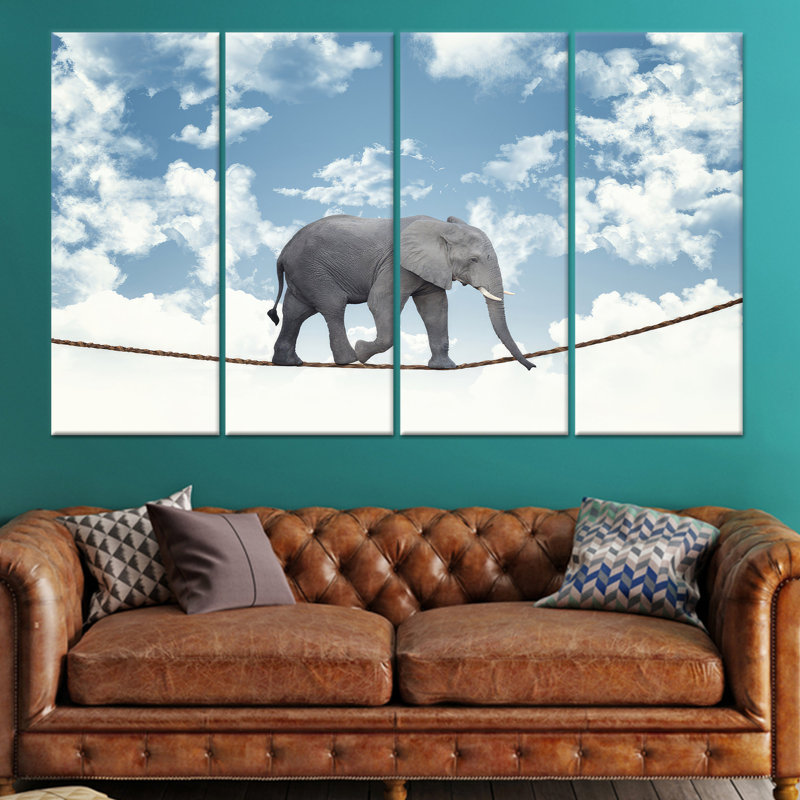 Impression sur toile 4P, 31,5 po H x 63 po l