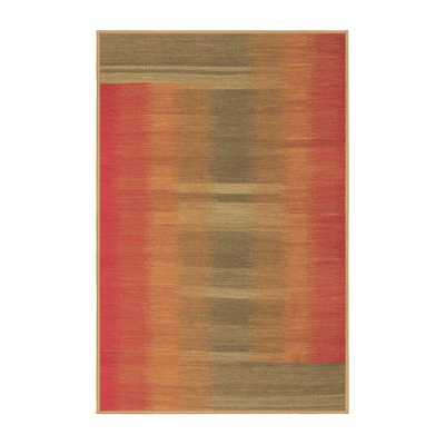 Washable Abstract Indoor Rug