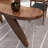 Nut-brown Free Form Solid Wood desk-525211557-525211552