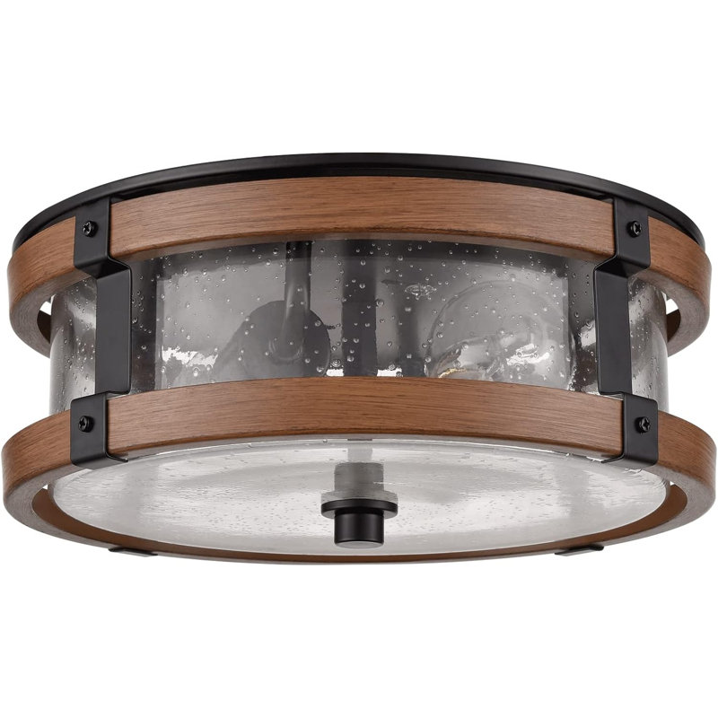 Plafonnier encastré en verre Aceston