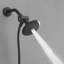Ensemble de robinet de douche à poignée simple à 6 jets et à double jet 1,8 GPM avec valve et pomme de douche à main filtrée-109695033