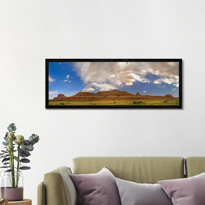 Big Wild Horse Mesa Near Goblin Valley, Utah by Tim Fitzharris - Floater Frame Panoramic Gallery-Wrapped Canvas Giclée on Canvas