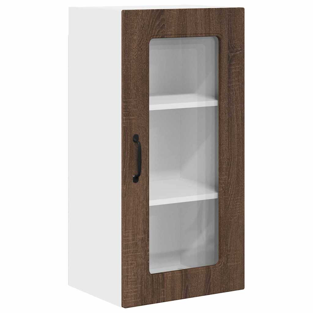 Vidaxl Kitchen Wall Cabinet Black 40 X 31 X 80 Cm Engineered Wood