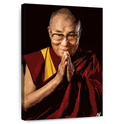 Dalai Lama Illustration
