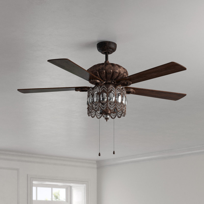 Geraghty 52'' Ceiling Fan with Light Kit