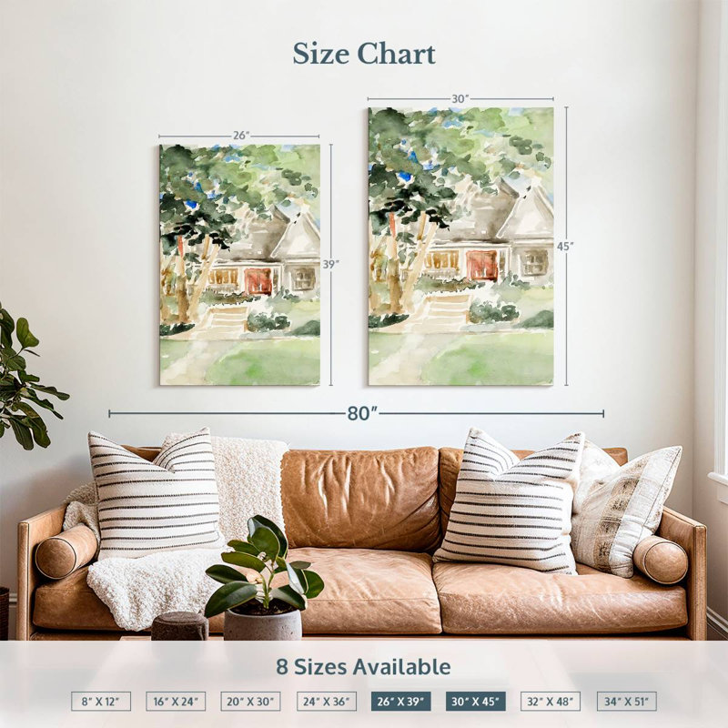 Lilie Country House I, H 39 po x l 26 po