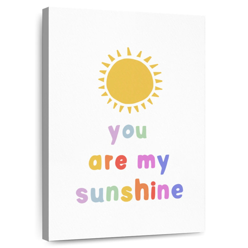 Ashelle Sunny You Are My Sunshine, H 24 po x l 16 po