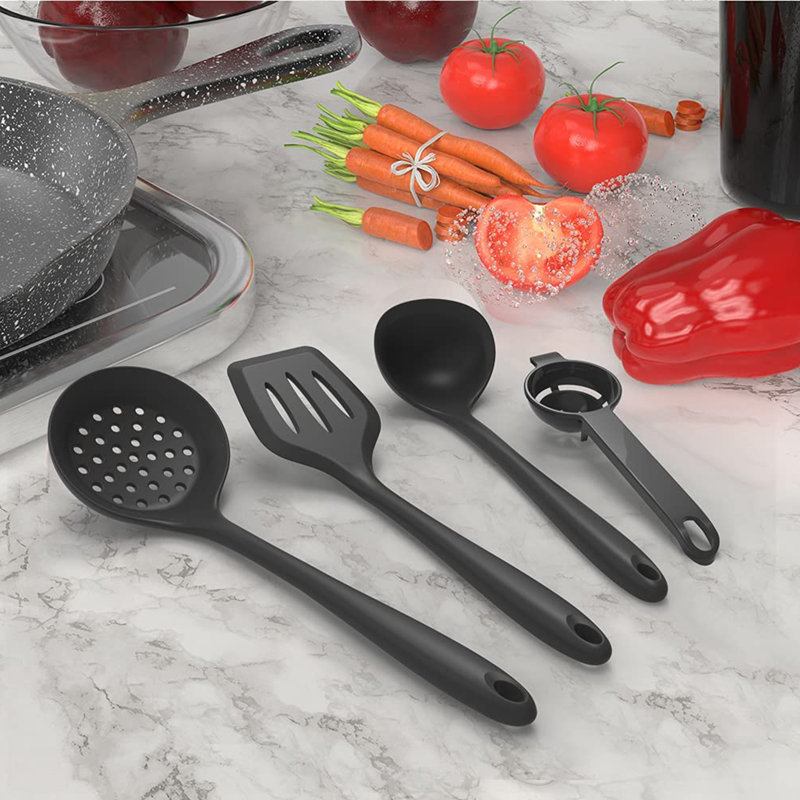 DGPCT 28 Piece Cooking Utensil Set with Utensil Crock