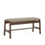 Banc moderne en bois Skovde