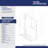DreamLine Unidoor-X 66 - 66.5 inch W x 72 inch H Frameless Hinged Shower Door in Chrome-17781667-121326470