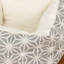 Hamm Geometric Polyester Pet Bed