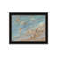 Seashore Star, impression murale encadrée noire