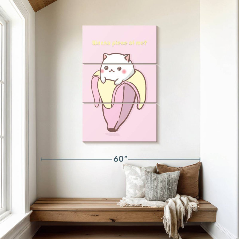 Ketti Cat Banana, H 45 po x l 28 po