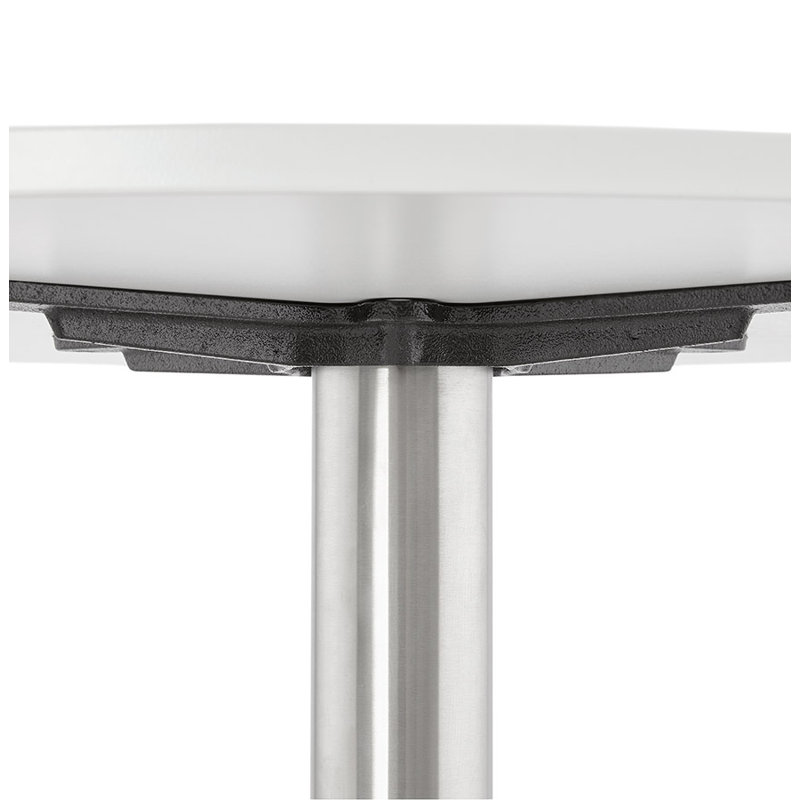 Jorgensen Pedestal Coffee Table, White