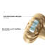 Lot de 12 boutons de commode dorés pour tiroirs et meubles. Installation facile, vis incluses.