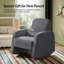 Chaise berçante moderne en polyester Rod-1244569215