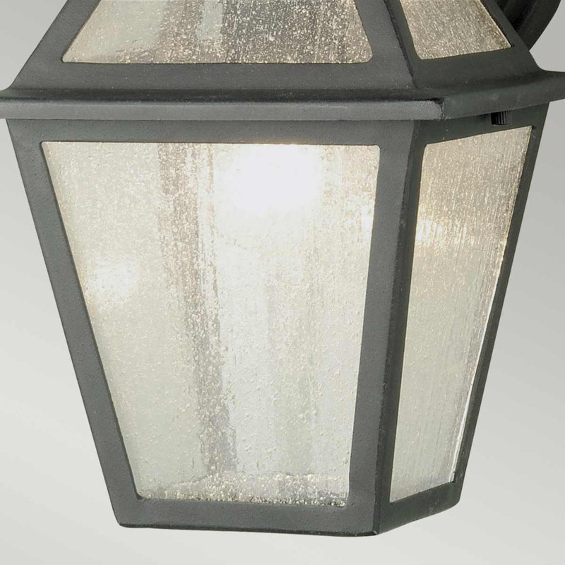 Westward Ho! Black Outdoor Wall Lantern
