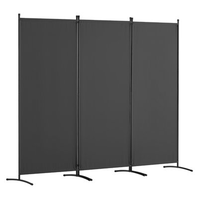 Room Divider, 3 Panel Room Dividers and Folding Privacy Screens, Fabric Partition Room Dividers for Office, Bedroom, Dining Room, Study, Freestanding,