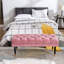 Repose-pieds capitonné en velours-805044303