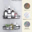 Longstreet Adhesive Stainless Steel Shower Shelf-2087708579