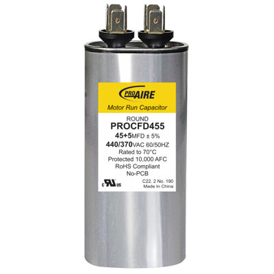 Dual Run Capacitor Cooling System