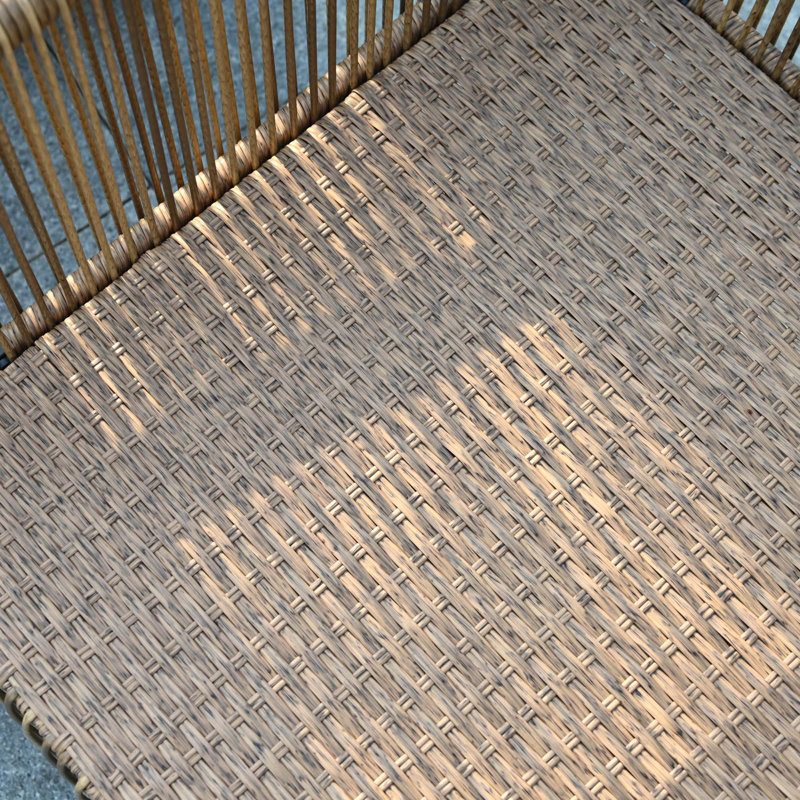 Ensemble de canapé d'extérieur en PE avec coussins gris et table New Comming