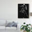 « scratching rodeo iii », impression sur toile tendue-1834503048