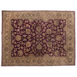 One-of-a-Kind Rectangle 9' X 12' Hand Knotted Area Rug