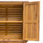 Armoire d'extérieur à lattes, armoire d'appoint
