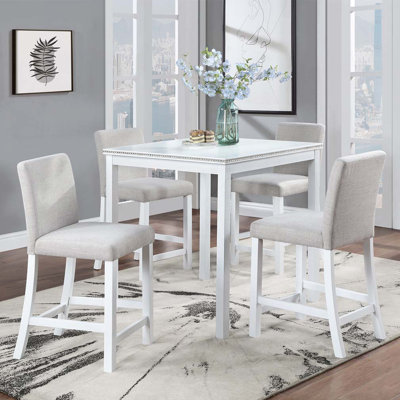 5 Piece Counter Height Table Set