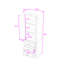 Grande armoire de rangement avec tablettes réglables, 3 tiroirs et conception anti-basculement-276042020