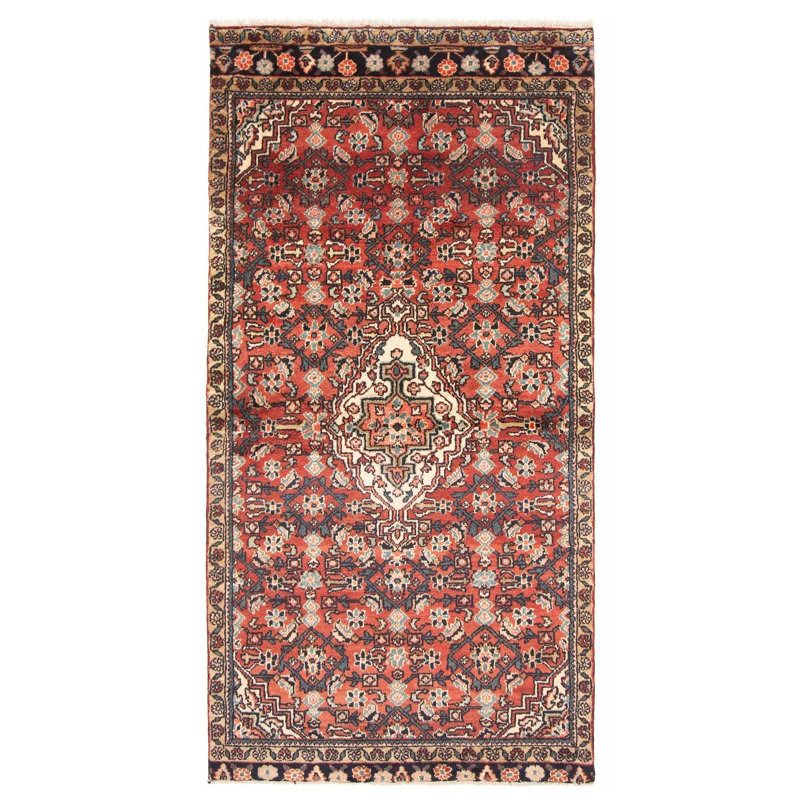 Tapis rouge Andelz 3 pi 7 po x 7 pi 4 po