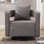 Fauteuil demi-tonneau pivotant de 29 pouces de largeur-1389143378