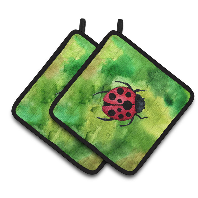 Cuisinier poignée de coccinelle à caroline de trésors irish
