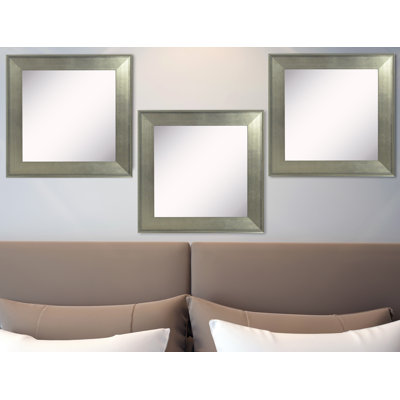 Undercliff Solid Wood Flat Wall Mirror
